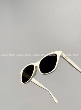 DENTUATUA 焊在脸上！25ss 经典防紫外线显瘦墨镜太阳眼镜女