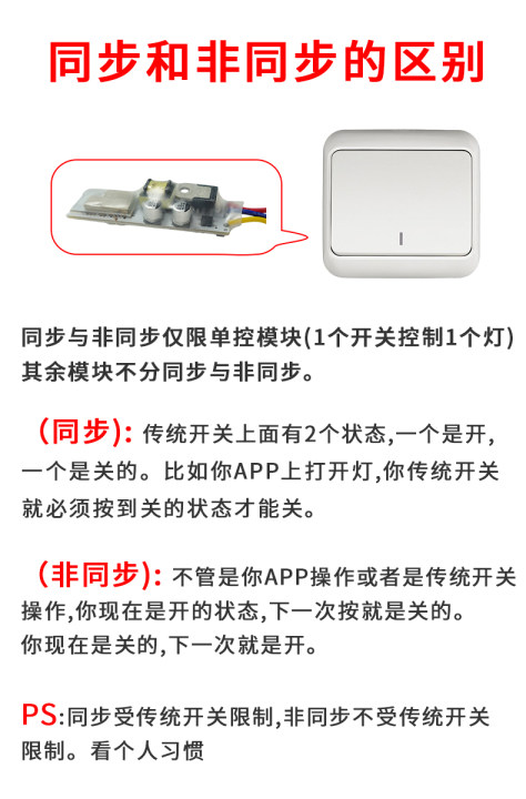 已接入米家智能开关模块改装单火线版通断器蓝牙mesh小爱语音控-图2