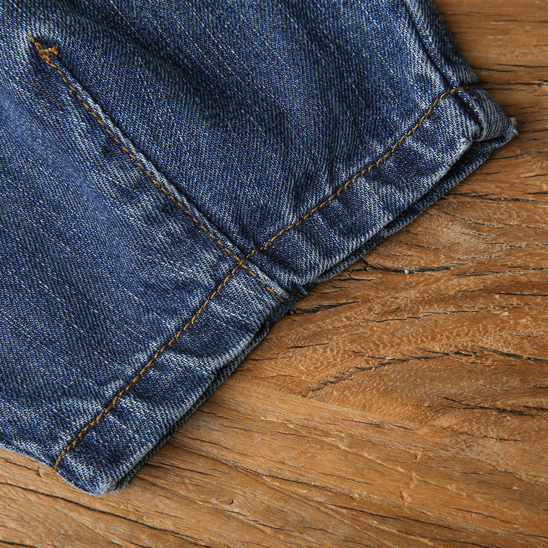  裂帛立天牛仔裤