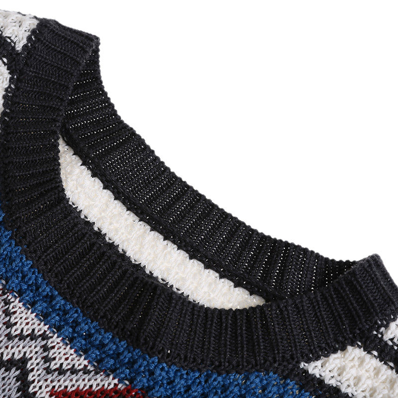 裂帛长袖宽松少女士2020菲尔岛毛衣 裂帛立天毛衣