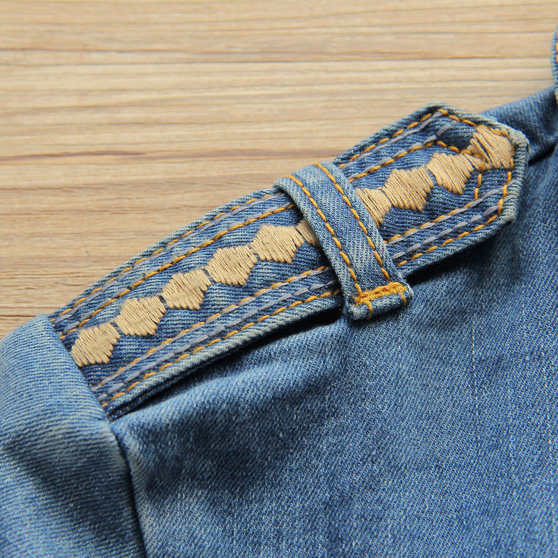 裂帛2019新款春装前卫刺绣女短外套 裂帛立天短外套