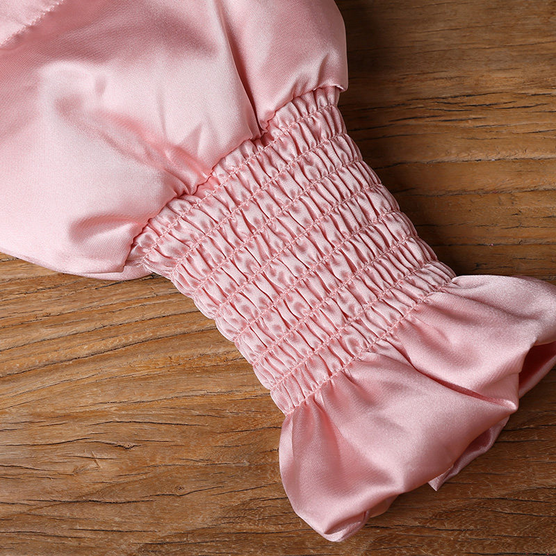 裂帛2020秋装新款立领螺纹短羽绒服 裂帛立天羽绒服