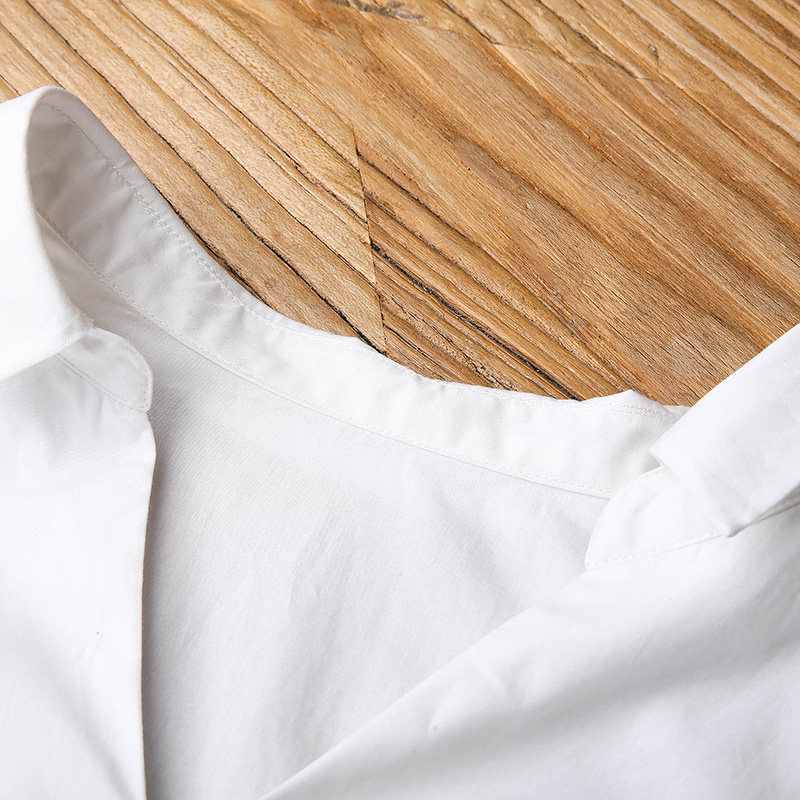 裂帛长袖宽松女2020秋装新款衬衫 裂帛立天衬衫