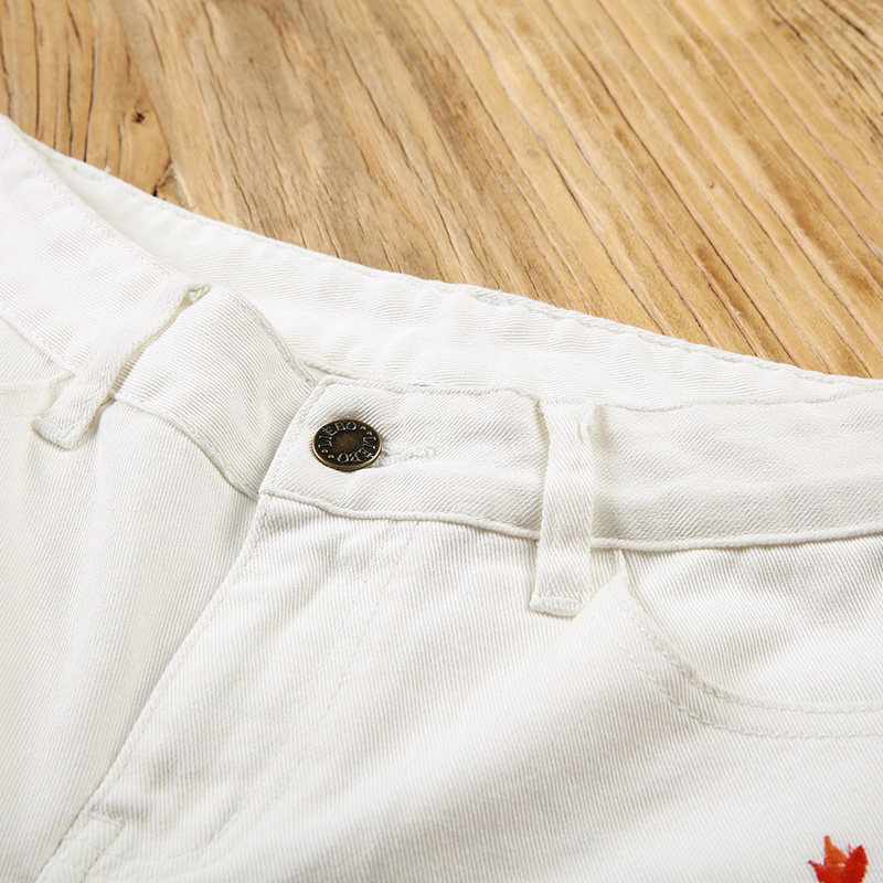  裂帛立天牛仔裤