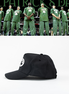 凯尔特人帽子周边 Celtics鸭舌帽塔图姆运动獭兔棒球帽男遮阳印花