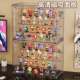 Blind box storage display stand large capacity step-type acrylic Pop Mart display box dustproof figure display cabinet