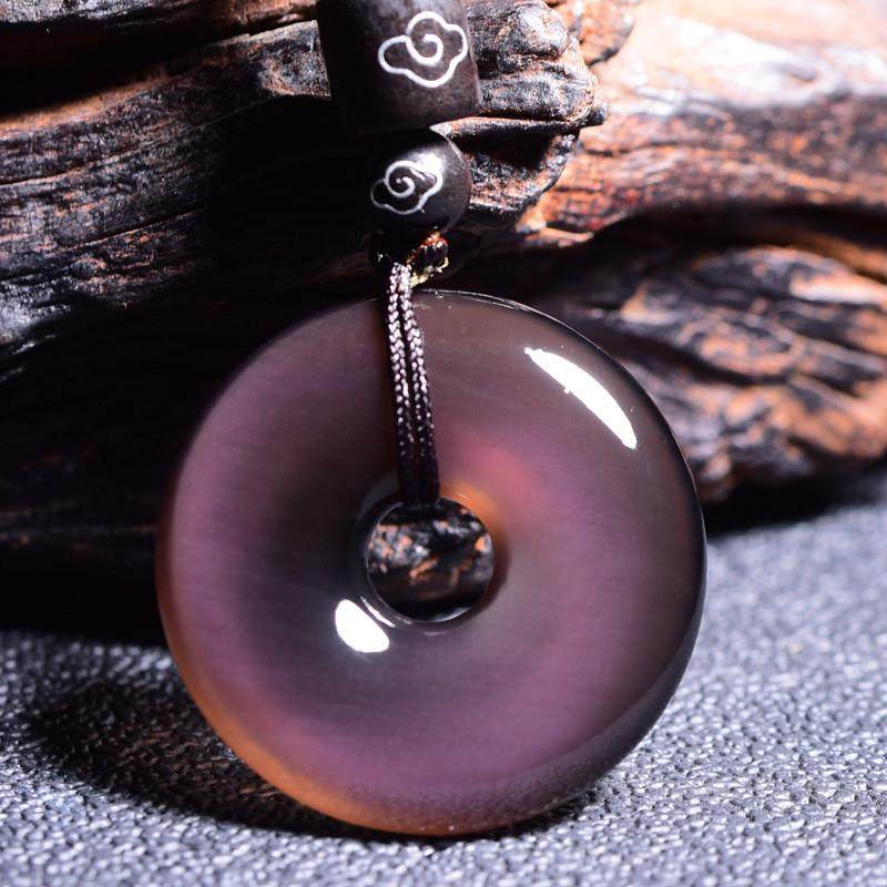 礼物黑曜石扣吊坠男女情侣开运饰品项坠挂坠坠配饰个性复古,淘宝优惠券,粉丝福利购,淘宝优惠卷