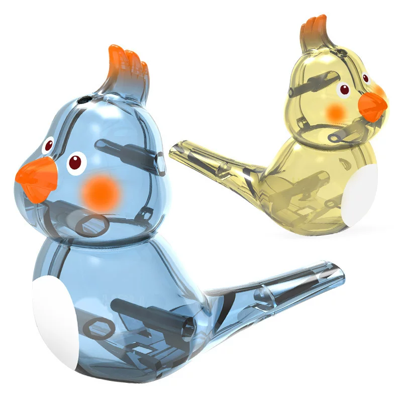 Клювовая свистелка для детей, игрушка Water Bird, инжекционная водяная ротовая свистелка, тренировка произношения, птичья флейта и зов птиц, птичий свисток