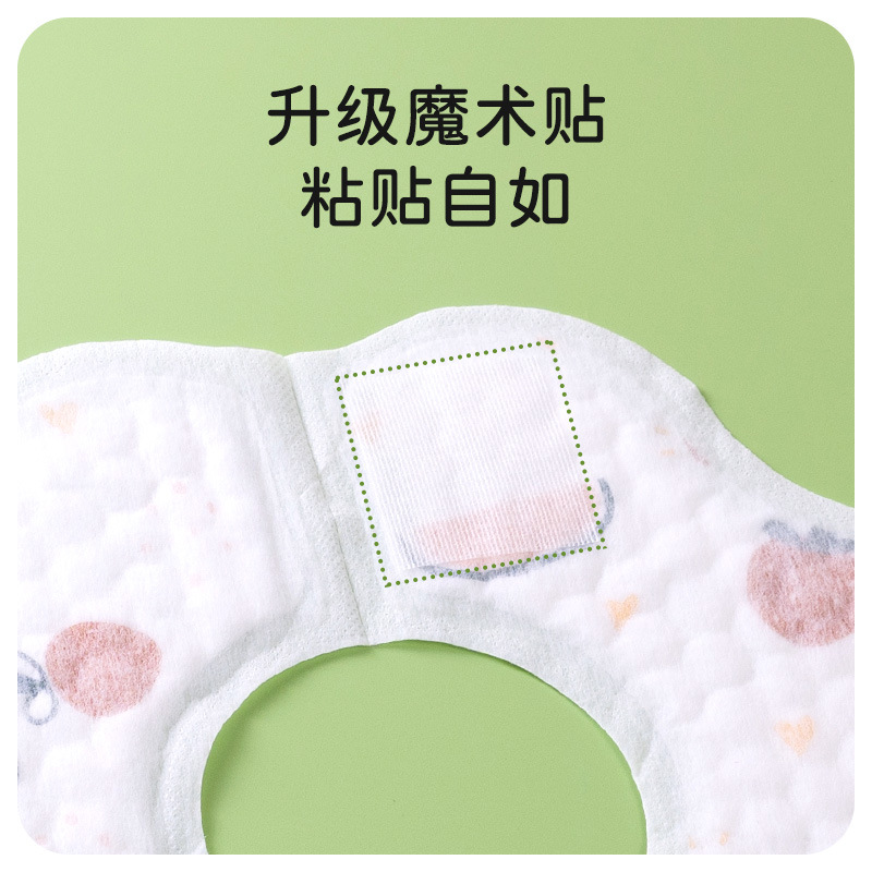 Children's disposable bibs, baby bibs, large size baby eating cloth pockets, waterproof saliva napkins, individually packaged