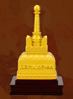 纯铜无垢净光大陀罗尼塔