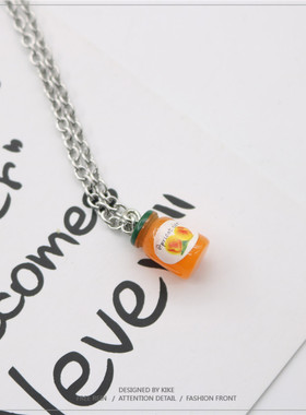 ins钛钢儿童百搭毛衣链