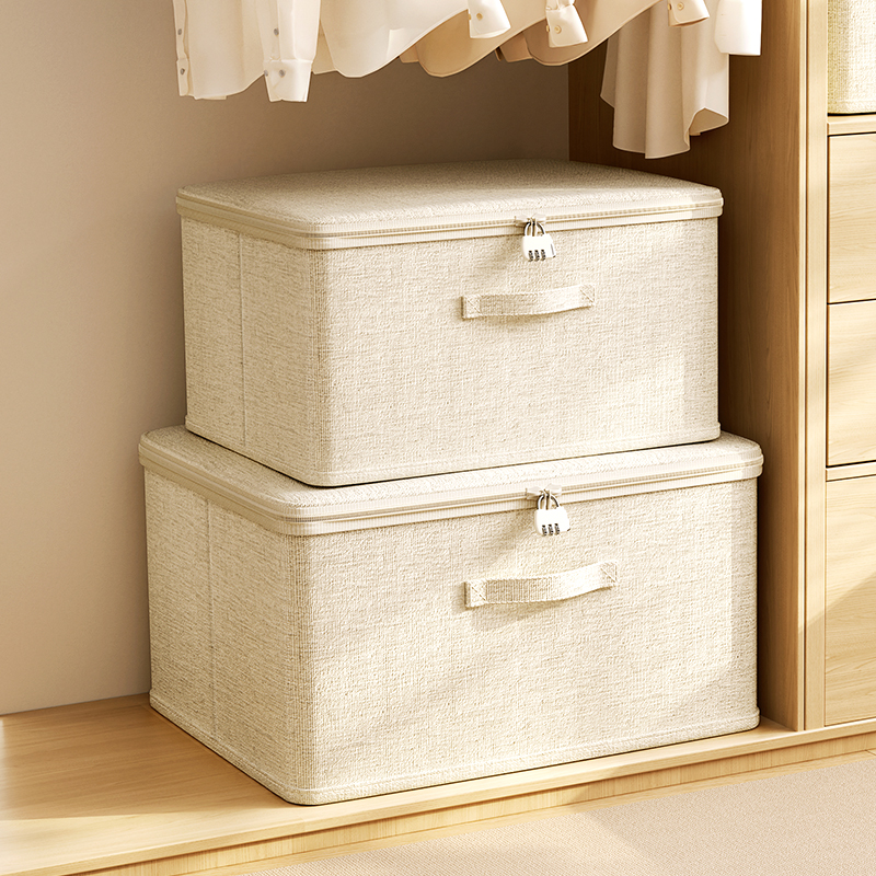 衣服收纳箱装羽绒服专用被子搬家打包袋大容量可折叠衣物整理神器 - 图1