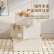 Tianshan cotton and linen clothes storage box household storage basket