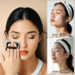 Special oil control and oil absorbing paper for face with powder puff