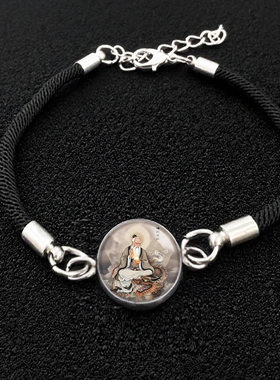 鸿钧老祖手链饰品挂件神仙神仙道家随身手串佛珠结缘送人礼品定制