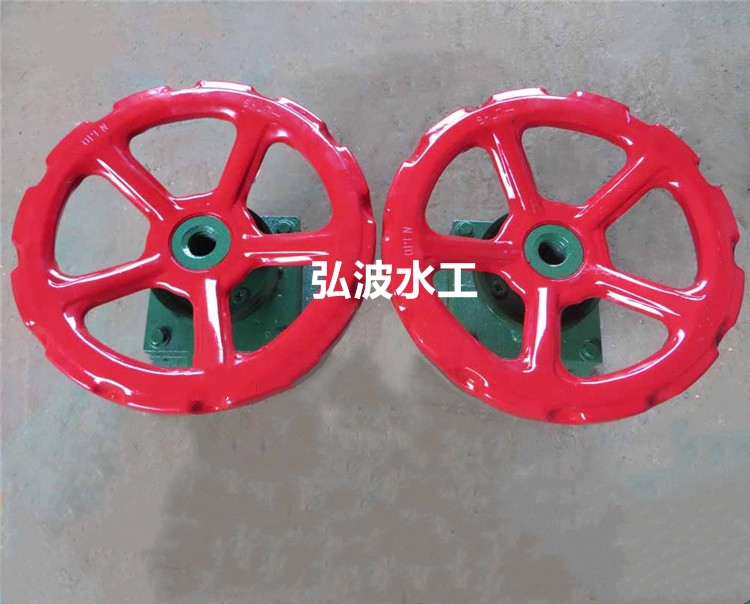 手摇式启闭机机 QLC手轮启闭机 方便抓握渠道闸门 0.5t1t2t3t - 图1