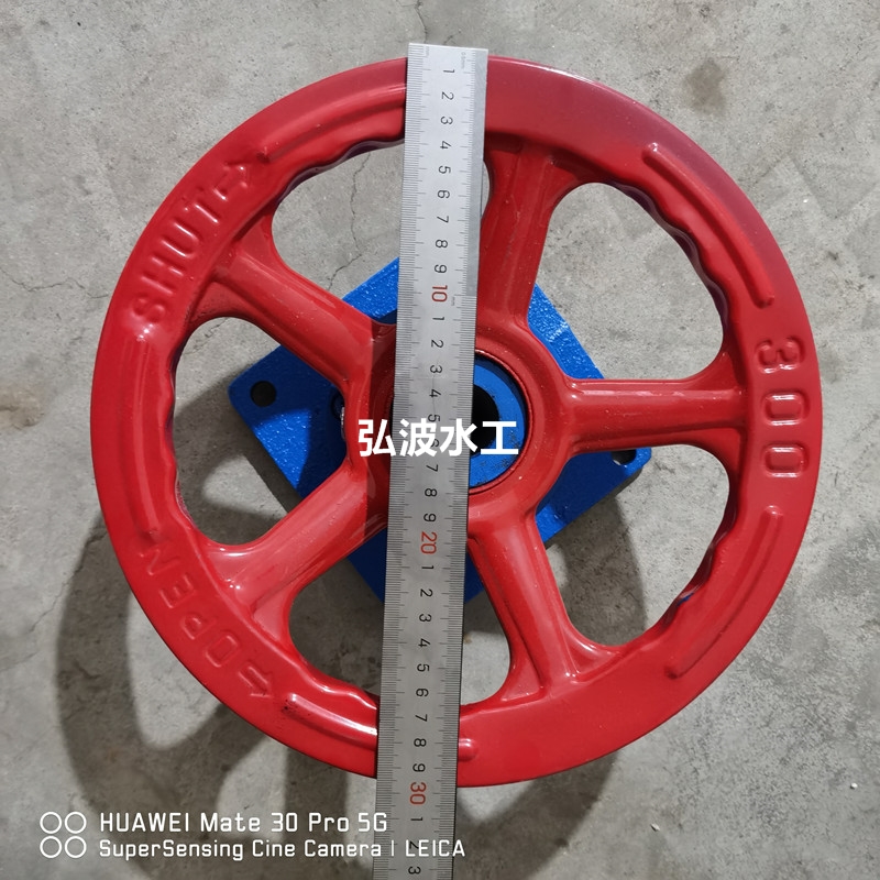 手摇式启闭机机 QLC手轮启闭机 方便抓握渠道闸门 0.5t1t2t3t - 图0