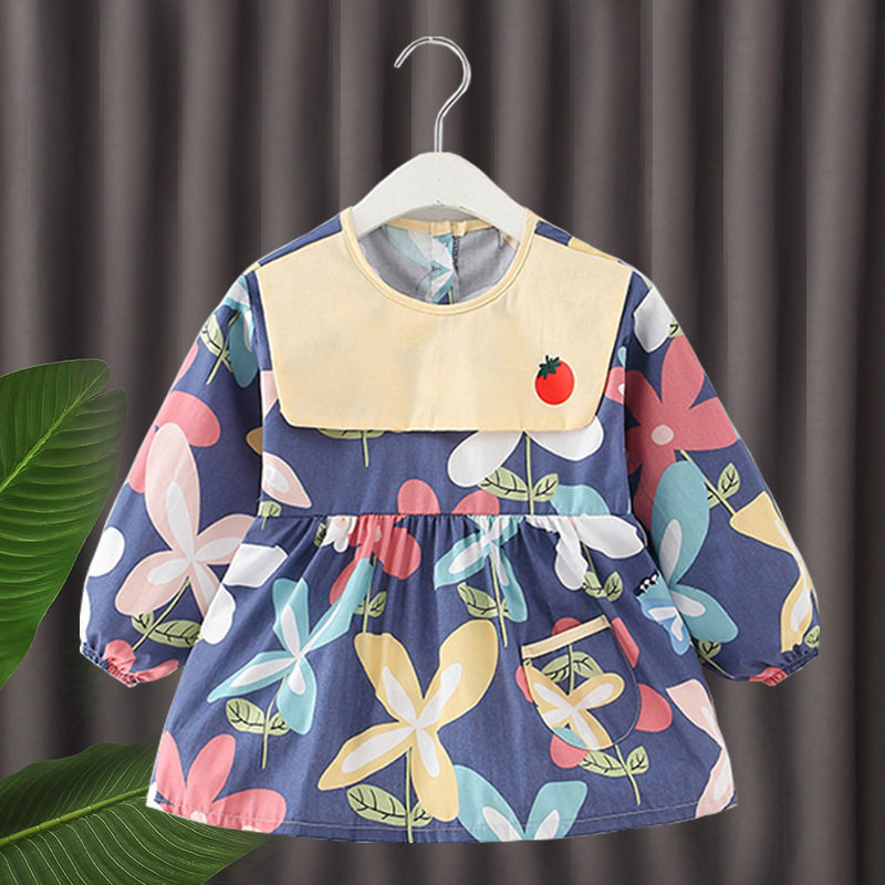 宝宝罩衣纯棉防水吃饭围兜女孩公主罩衫春秋冬婴儿童防脏反穿,淘宝优惠券,粉丝福利购,淘宝优惠卷