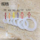 Thickened silicone leather 6-point hose sealing gasket