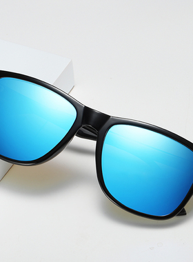 墨镜时尚复古风方形骑行太阳镜