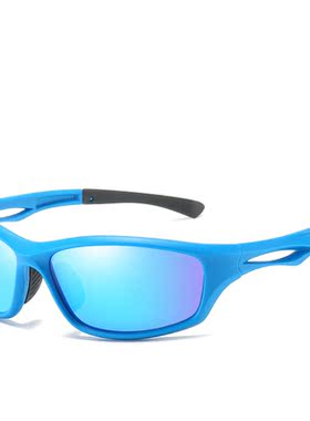 男女开车偏光太阳镜防尘眼镜骑行墨镜炫彩膜系列驾驶镜户外钓鱼镜