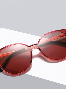 墨镜复古风女士户外炫彩太阳眼镜
