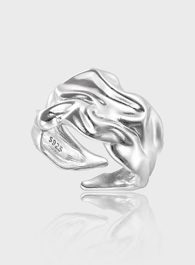 AYUNMEE女925银日韩戒子