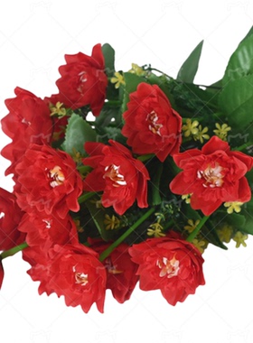 仿真花小把花钻石玫瑰绢花