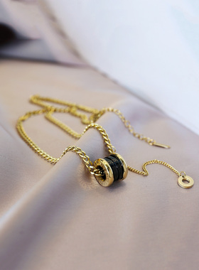 高级感项链小蛮腰钛钢不掉色