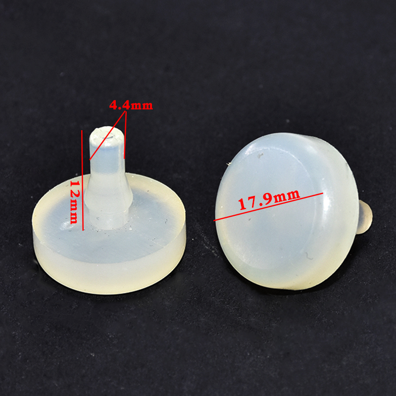 适用夏利7101A+N3N3+12款n3刹车踏板顶胶粒 刹车灯开关限位橡胶垫 - 图1