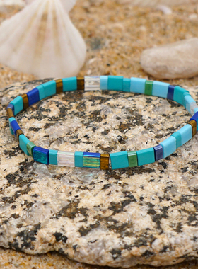 MMW男女玻璃波西米亚漂亮手链