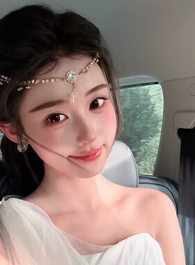 希腊神女发饰异域风头饰眉心坠