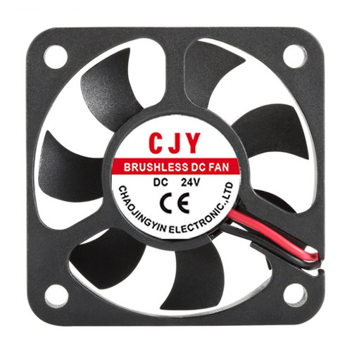 5010 直流散热风扇5V 12V 24V电动车充电器专用含油散热风扇 - 图2
