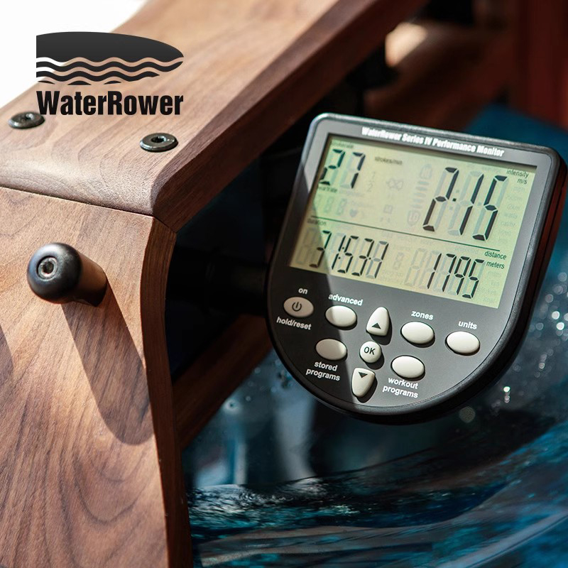 WaterRower进口家用室内智能实木水阻划船机健身器材经典胡桃木款 - 图3
