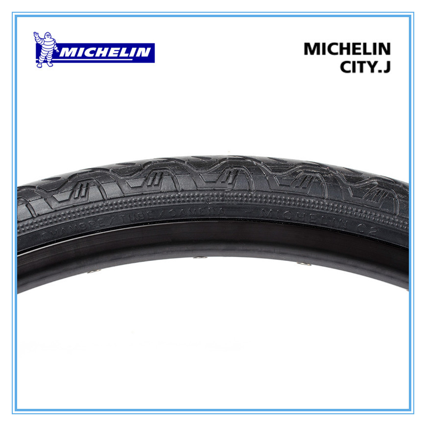 MICHELIN自行车轮胎  CITY光头纹26*1.40米其林城市车山地车外胎 - 图2