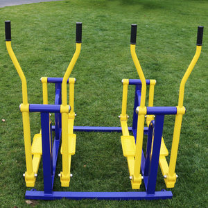 金龙直销室外健身器材户外路径两联平步机双人漫步机公园体育设备