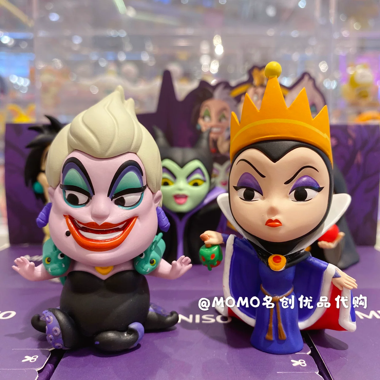 Детская игрушка-подвесная кукла-сюрприз из серии Disney злодеи‑миньёны Mingchuang Youpin MINISO Blind Blind, кукла-качели, игрушка-кукла