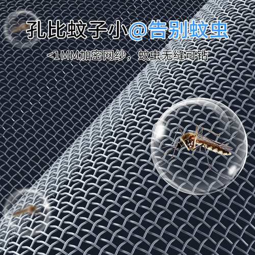 2026新款强磁性全磁条防蚊虫门帘子隔断遮挡纱门定制高档厨房卧室 - 图2