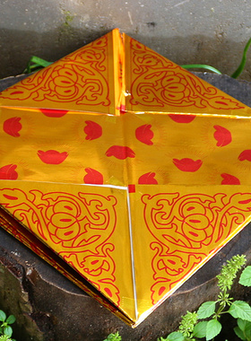 包邮8个花瓣旺旺金元宝