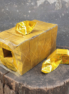 包邮镭射金元宝银元宝一包1000个