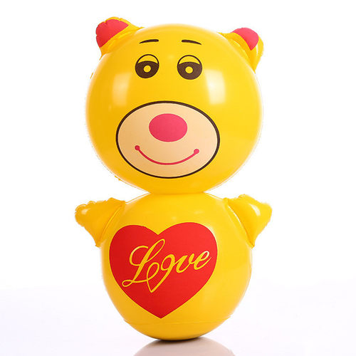 送气筒  新款宝宝充气小号不倒翁充气锤幼儿园亲子道具节假日礼物 - 图3