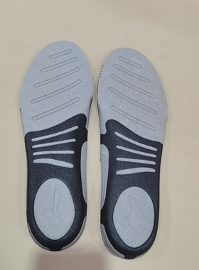 李丁soft 3D鞋垫舒适缓震生活系列男款防滑吸汗运动鞋垫抗菌防臭