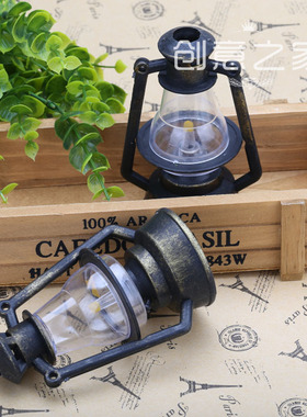 欧式复古小马灯圣诞小台灯拍摄