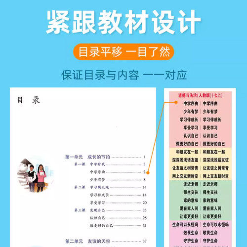 2026初中政治历史目录标签贴考点速查标签道德与法治贴纸粘性强小条七八九年级小四门生物地理初 二一三便签贴纸中考速查索引纸 - 图2