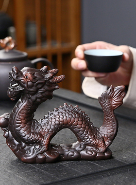 龙腾盛世招财办公室摆件家居饰品