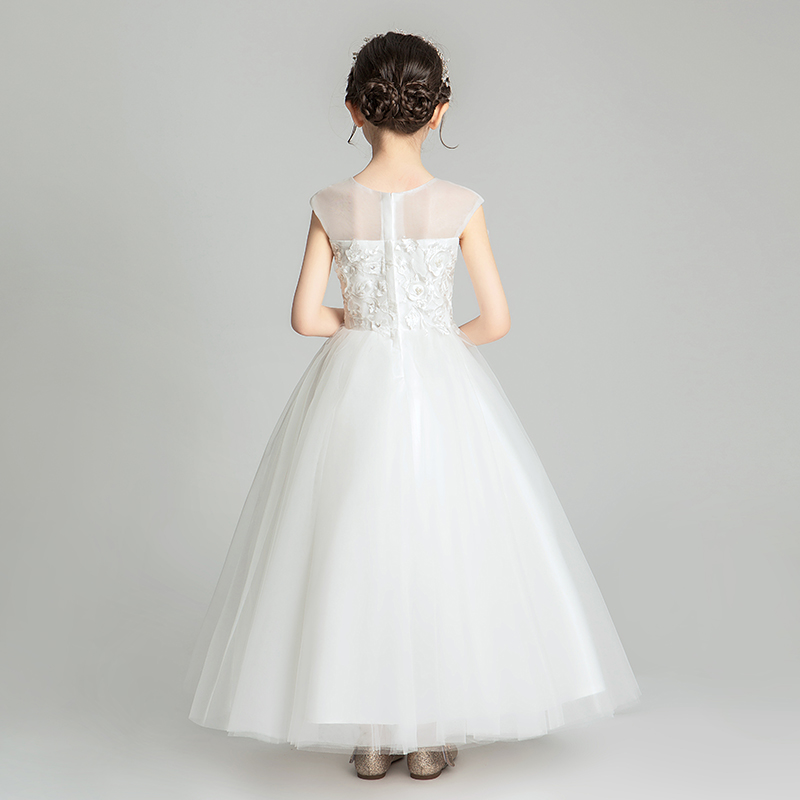 儿童公主裙蓬蓬婚纱小女孩钢琴演出服中大女童晚礼服高端洋气轻奢,淘宝优惠券,粉丝福利购,淘宝优惠卷