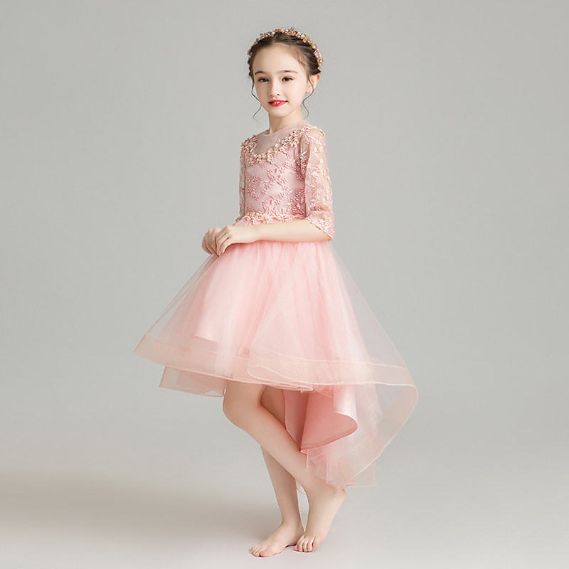 女童礼服公主裙蓬蓬纱儿童花童婚纱小女孩钢琴演出服洋气高端轻奢,淘宝优惠券,粉丝福利购,淘宝优惠卷