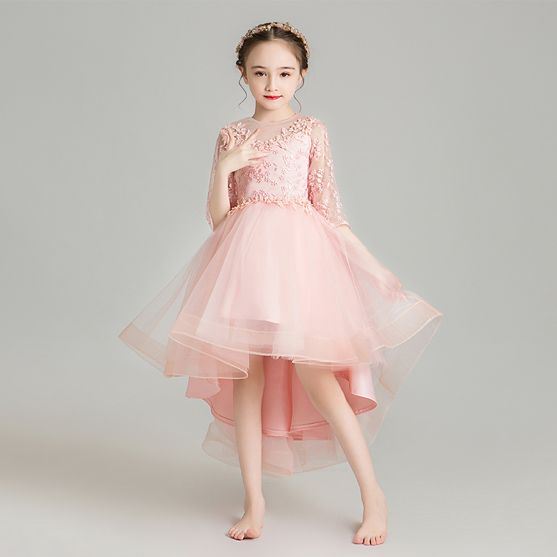 女童礼服公主裙蓬蓬纱儿童花童婚纱小女孩钢琴演出服洋气高端轻奢,淘宝优惠券,粉丝福利购,淘宝优惠卷