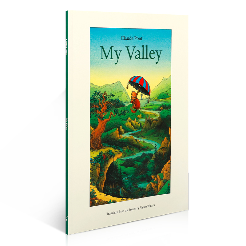 英文原版 My Valley 我的山谷 踏上了一段奇幻世界之旅 Elsewhere Editions 8-12岁青少年儿童魔幻奇幻冒险故事绘本平装 - 图3