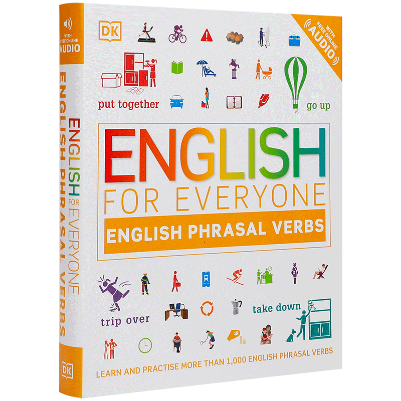 英文原版 English for Everyone English Phrasal Verbs 人人学英语 短语动词 DK出版 学生英语课外学习教材 自学用书 进口正版书 - 图3